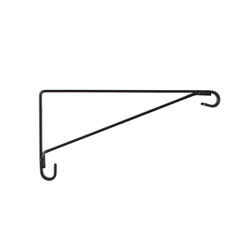 Landscapers Select GB0233L Planter Bracket, Black, 8-1/2 L