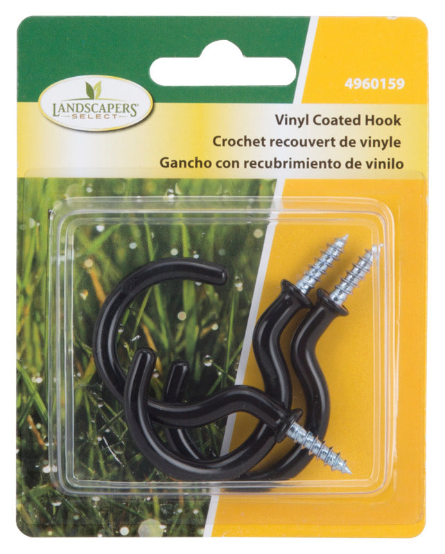 Landscapers Select GB0253L Wall Mounting Storage Hook, Zinc plated, 1.42 in