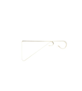 Landscapers Select GB0343L Hanging Plant Bracket, Brass, 9-5/8 in