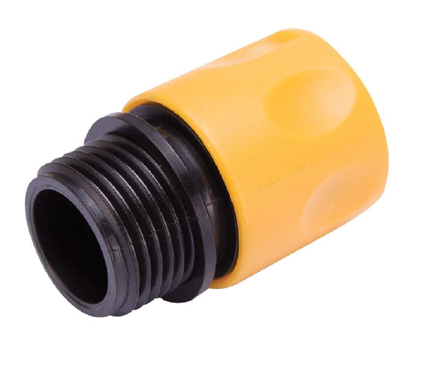 Landscapers Select GC522 Garden Hose Male Quick Connecter, 3/4 Inch, Plastic