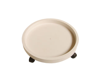 Landscapers Select GF-3635 Planter Dolly, White Shelf, 15 in