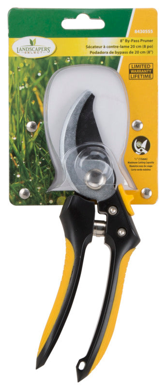 Landscapers Select GP1408 Pruning Shear, Steel Blade, 8 Inch