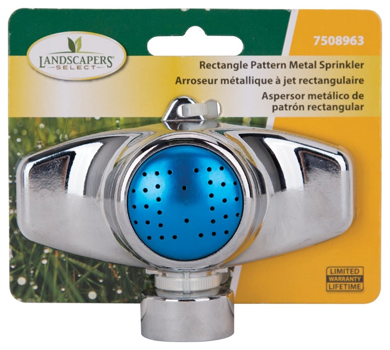 Landscapers Select GS95113L Rectangle Spot Sprinkler, Zinc