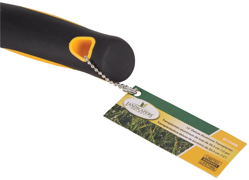 Landscapers Select GT956B Garden/Transplanting Trowel, Black/Yellow, 5-7/8 in