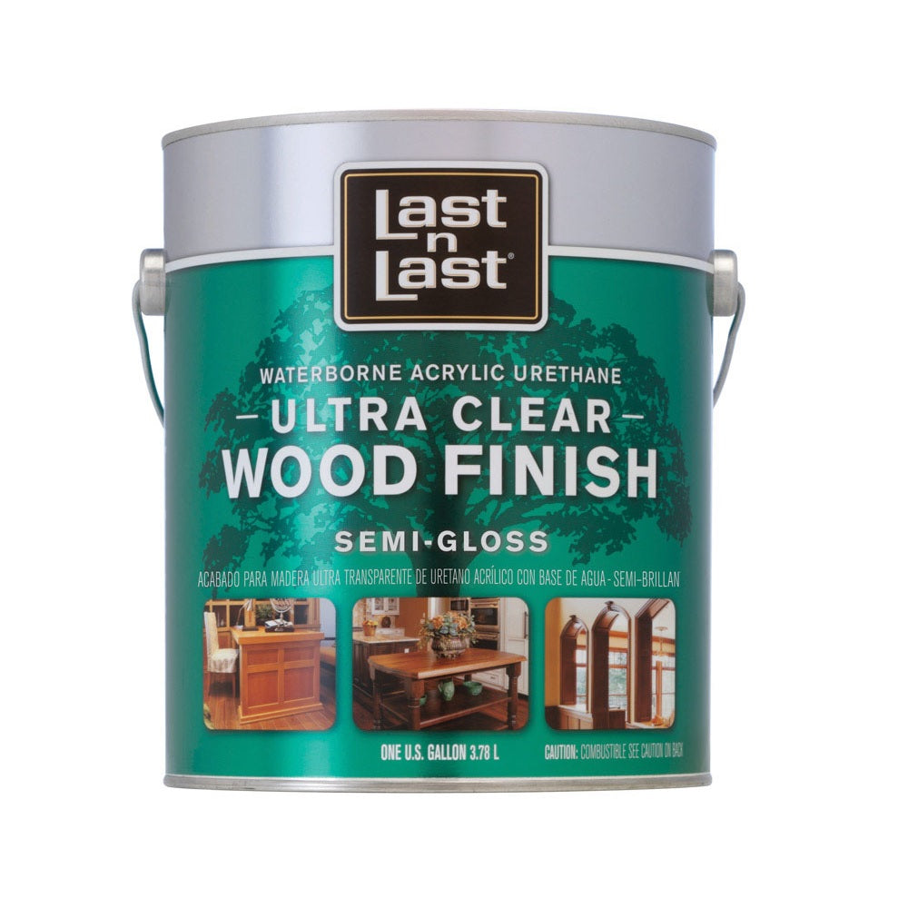 Last N Last 14001 Waterborne Wood Finish, 1 Gallon