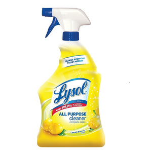 Lysol 1920075352 All-Purpose Cleaner, Turquoise, Lemon Breeze 32 oz.