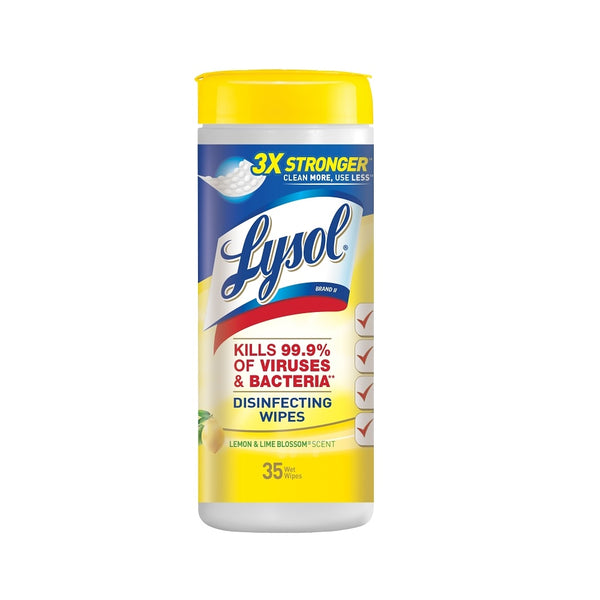 Lysol 1920081145 Disinfecting Wipes, 35 Count