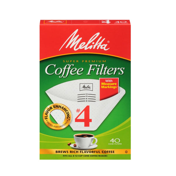 Melitta 624402 Coffee Filter, White