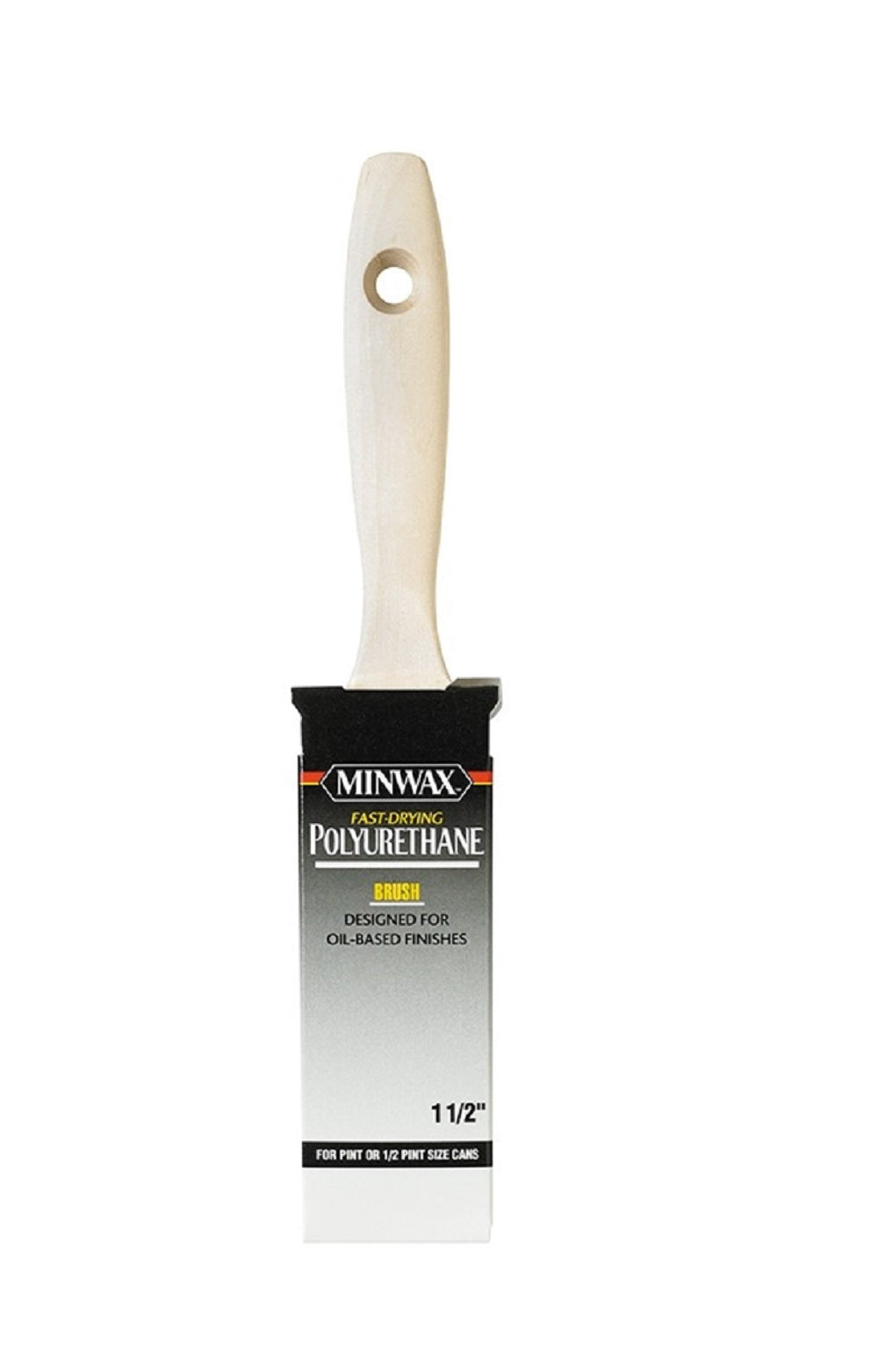 Minwax 427340008 Polyurethane Paint Brush, 1.5"