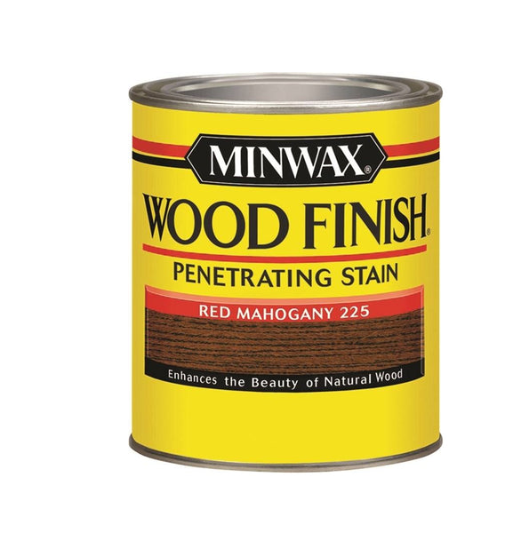 Minwax 70007444 Wood Finish Oil-Based Penetrating Stain, Red Mahogany, 1 Quart