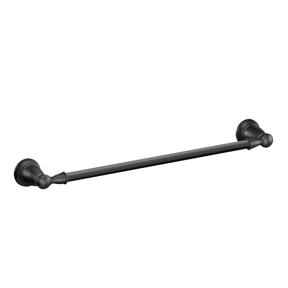 Moen Y2624BL Banbury Towel Bar, Matte Black