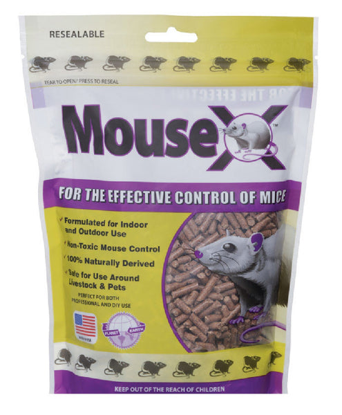 MouseX 620200-6D Non-Toxic Bait Pellets For Mice, 8 Oz