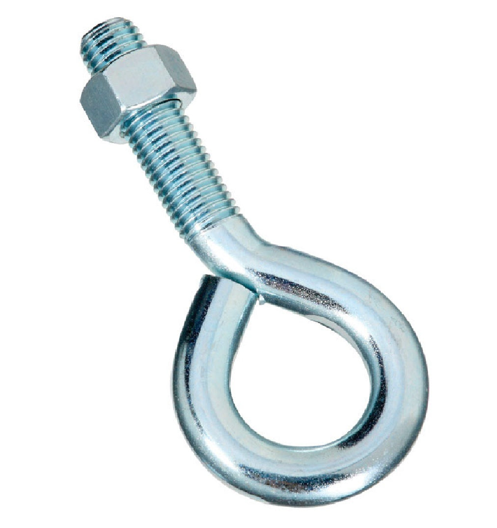 National Hardware N347-716 Eye Bolt With Hex Nut, Zinc Plated