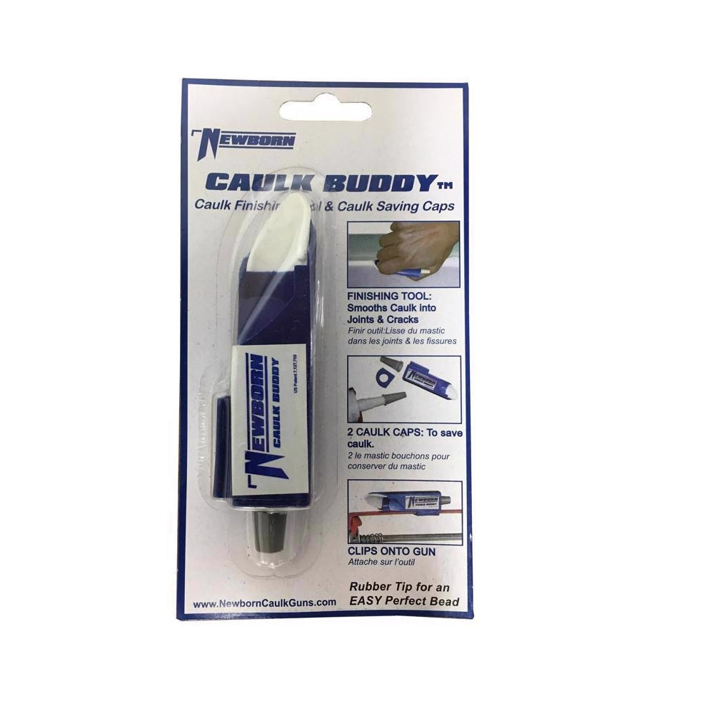 Newborn CB100 Caulk Buddy Caulk Finisher Tool, Yellow
