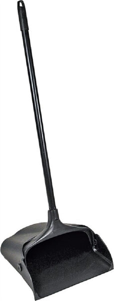 Newell Rubbermaid  253100BLA Long Handle Dust Pan, Polypropylene