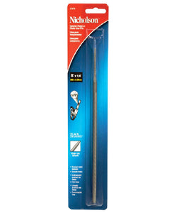 Nicholson 01974 Chain Saw File, 1/4 Inch x 8 Inch