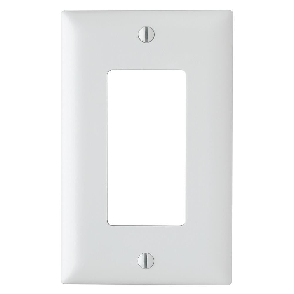 Pass & Seymour TP26WCP10 Decorator Wall Plate, White