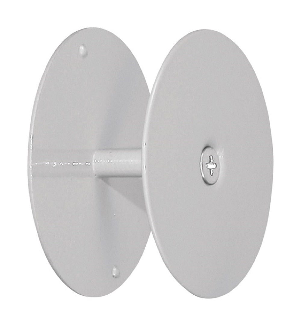 Prime-Line Products U 9515 Hole Filler Plate, 2-5/8", Steel, Gray