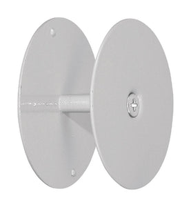 Prime-Line Products U 9515 Hole Filler Plate, 2-5/8", Steel, Gray