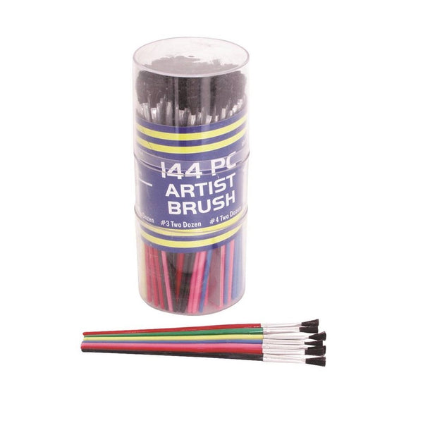 ProSource A90001 Artist Brush Set, Plastic Handle