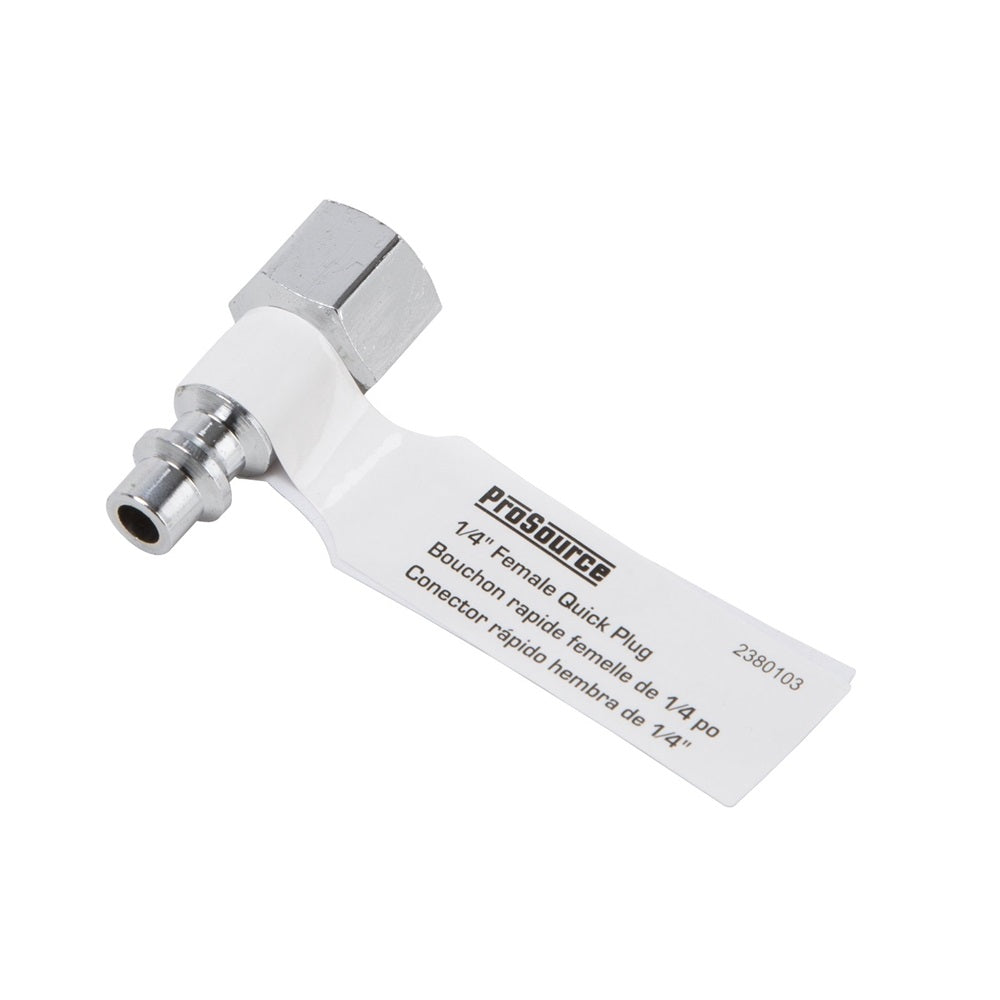 Prosource ATA-052-1 Hose Plug, 1/4 Inch, Steel