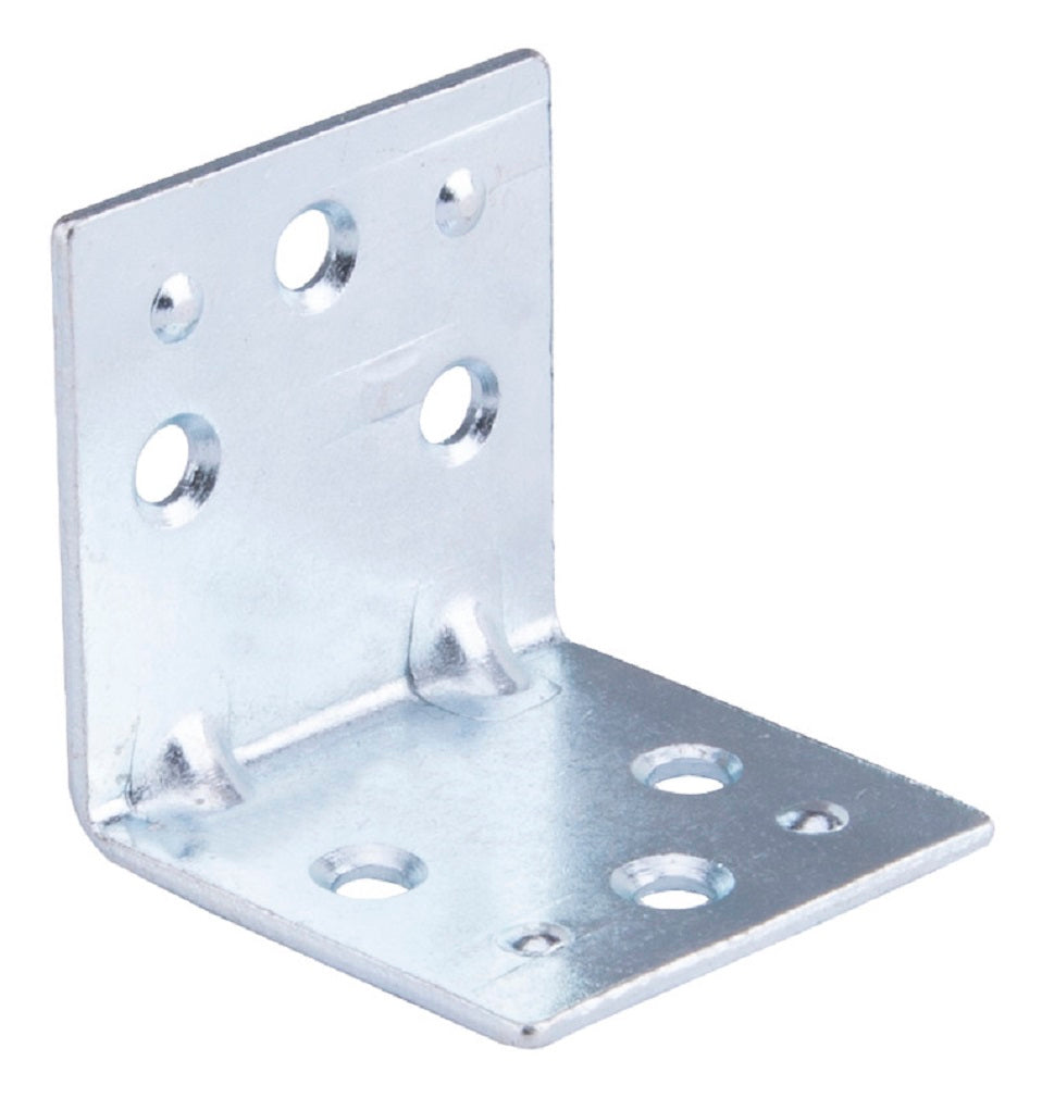 ProSource BH-6013L Double Wide Corner Brace, Zinc Plated, 1-1/2 Inch