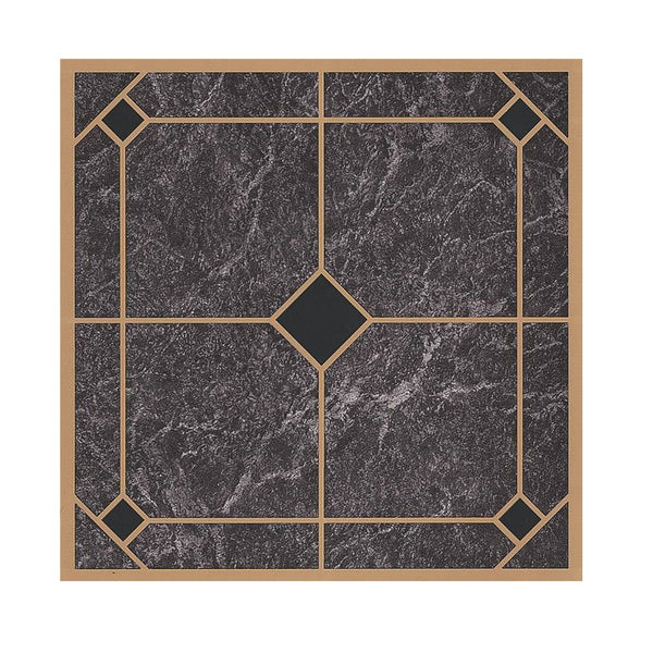 ProSource CL2002 Self-Adhesive Floor Tile, 12 Inch x 12 Inch