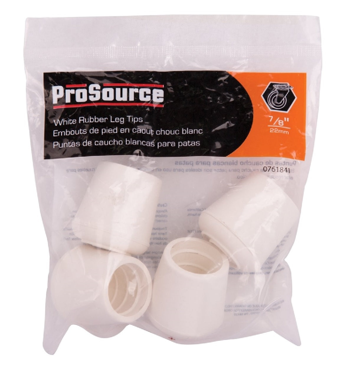 ProSource FE-50644-B Furniture Leg Tip, White