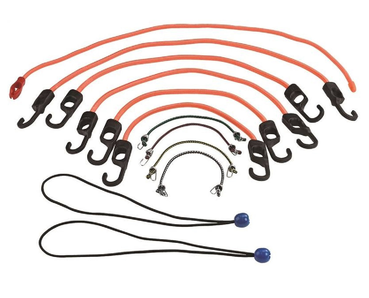 ProSource FH4035 Bungee Stretch Cord Assortment, 12 Piece
