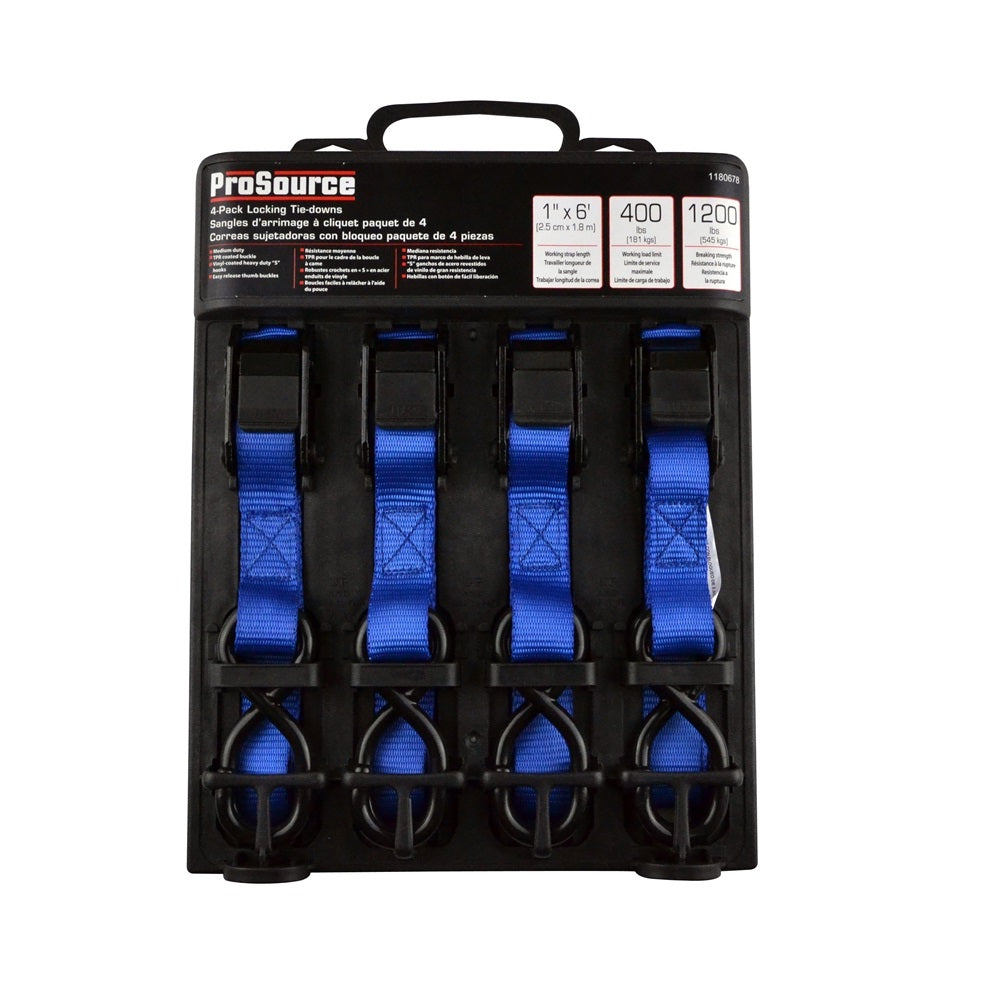 ProSource FH64051 Tie-Down, 1 Inch x 6 Feet