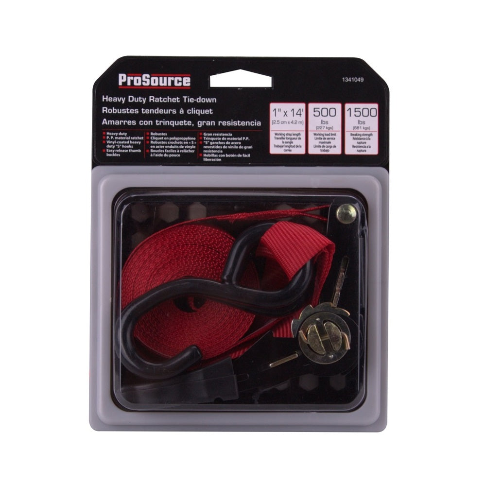ProSource FH64056 Tie-Down, 1 Inch x 14 Feet