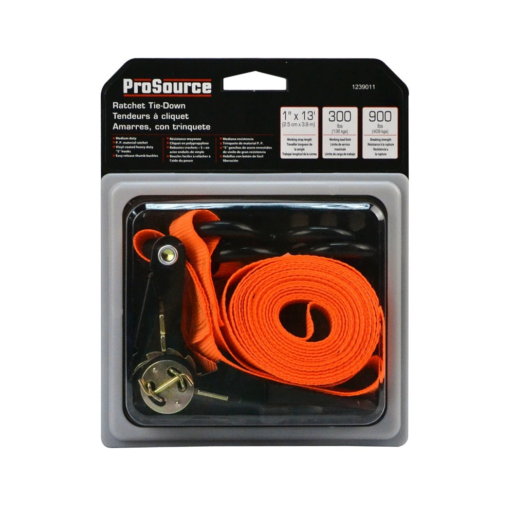 ProSource FH64070 Tie-Down, 1 Inch x 13 Feet