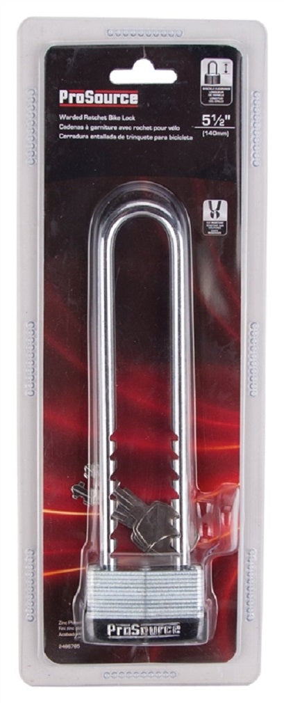 ProSource HD-520D-3L Steel Warded Padlock With Bumper