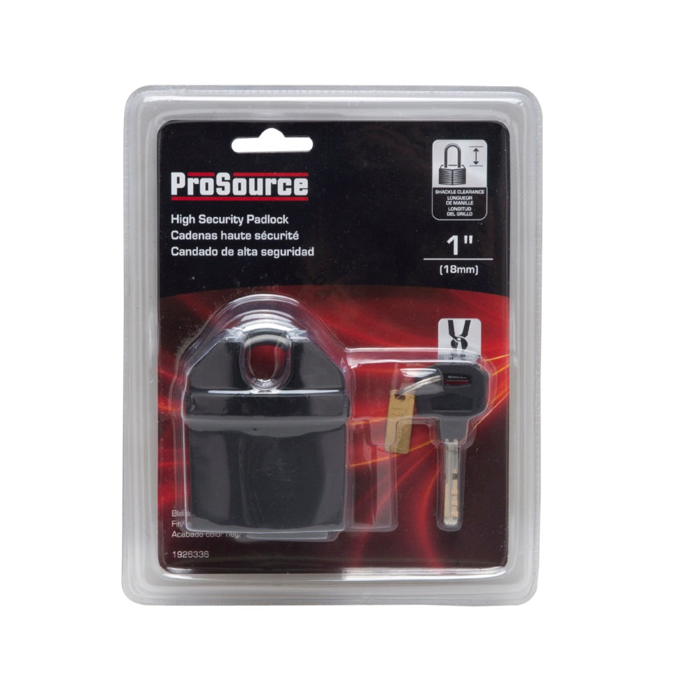 ProSource HD-PX065 Padlock, Black