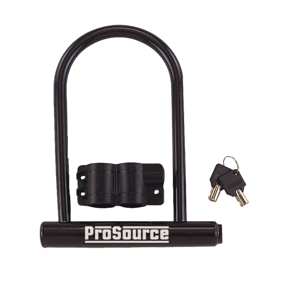 ProSource HD-RUP002 U-Lock Padlock, Black