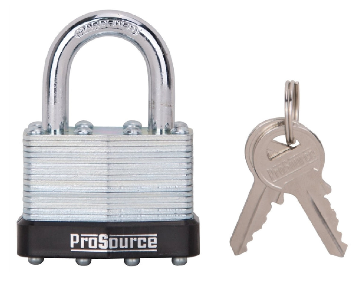 ProSource HD00028-3L Laminated Steel Padlock, 1-3/4 Inch