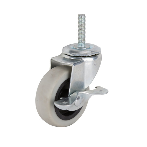 ProSource JC-N08-G Swivel Caster With Brake, Steel