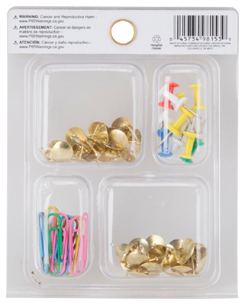 ProSource JL82110 Pushpin Tack & Clip Set