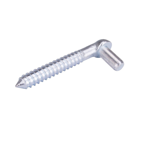 ProSource LR095 Screw Hook, 5/8 Inch x 5 Inch