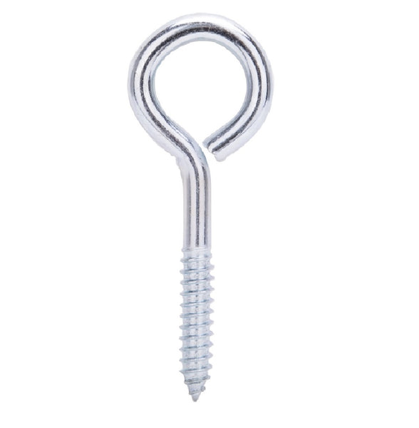ProSource LR256 Lag Thread Eye Bolt, 3/8 Inch X 5 Inch,  Zinc