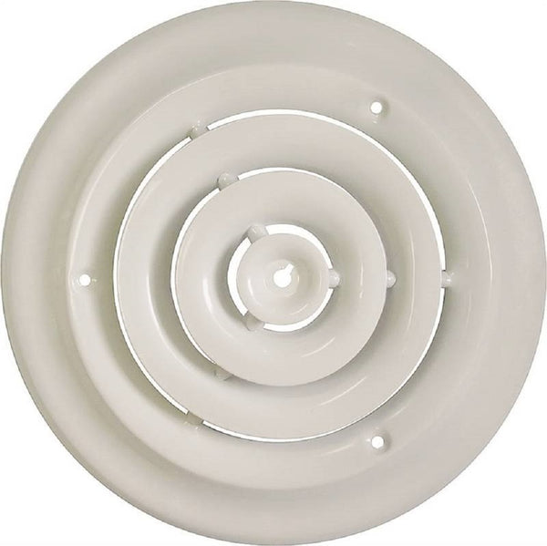 ProSource SRSD06 Round Ceiling Diffuser, 6", Whtie