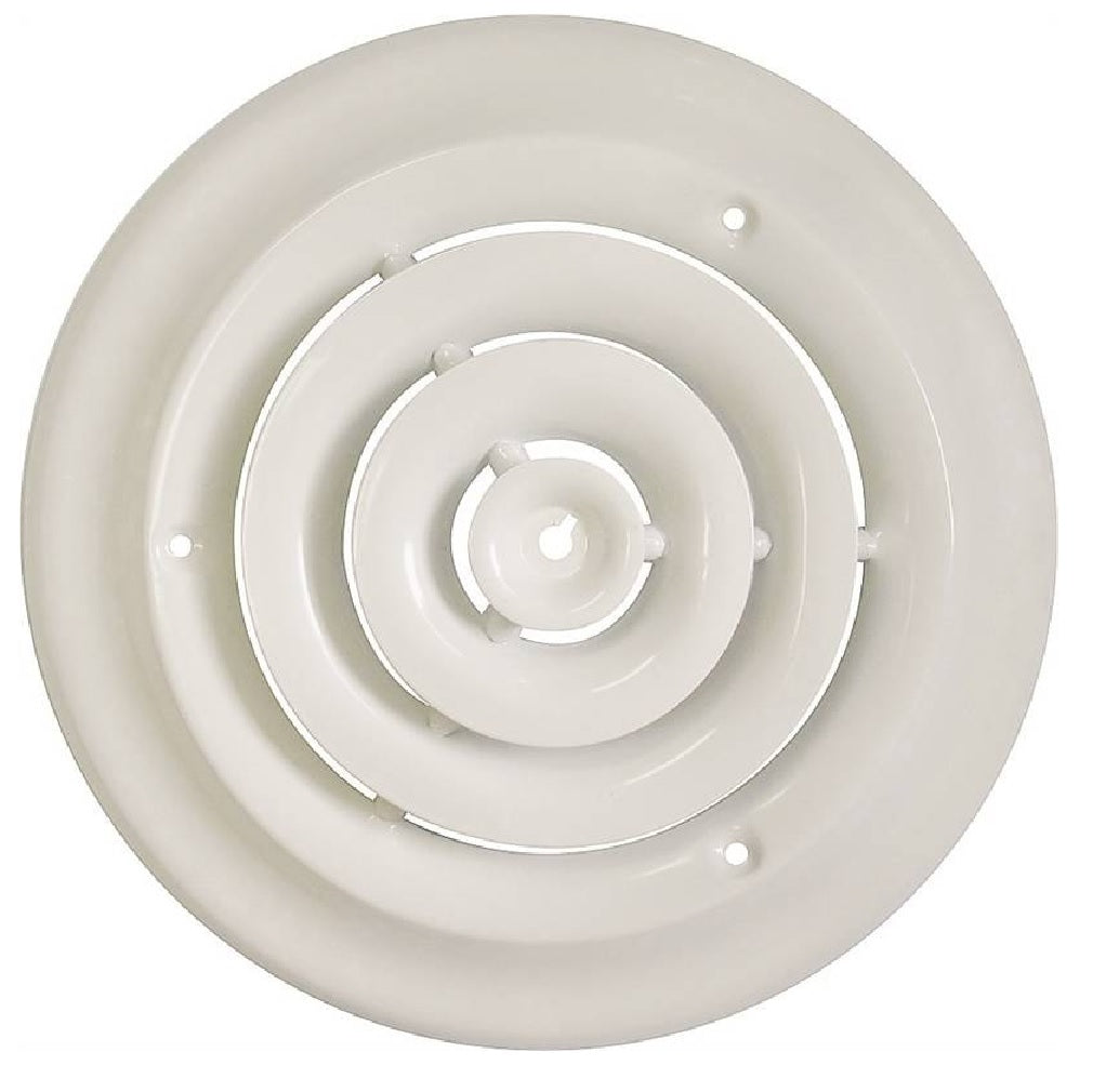ProSource SRSD08 Round Ceiling Diffuser, 8 Inch, White