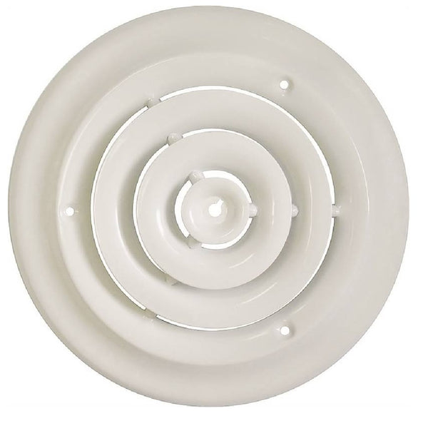 ProSource SRSD08 Round Ceiling Diffuser, 8 Inch, White