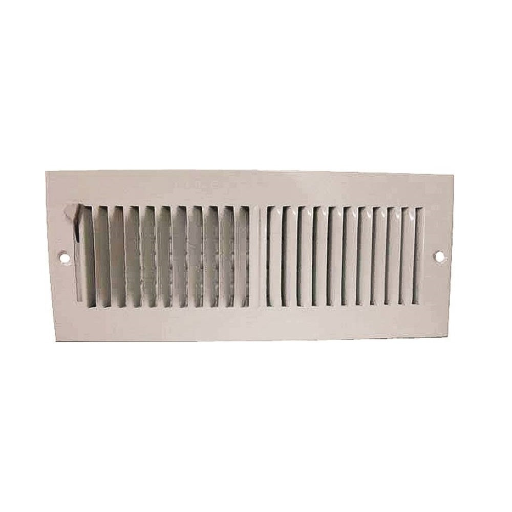 ProSource SW02-12X4 Sidewall Register, Steel, White