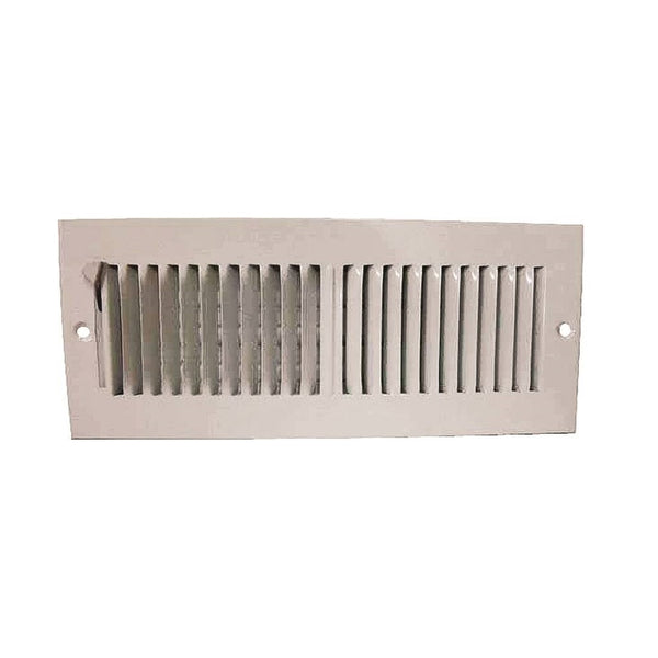 ProSource SW02-12X4 Sidewall Register, Steel, White