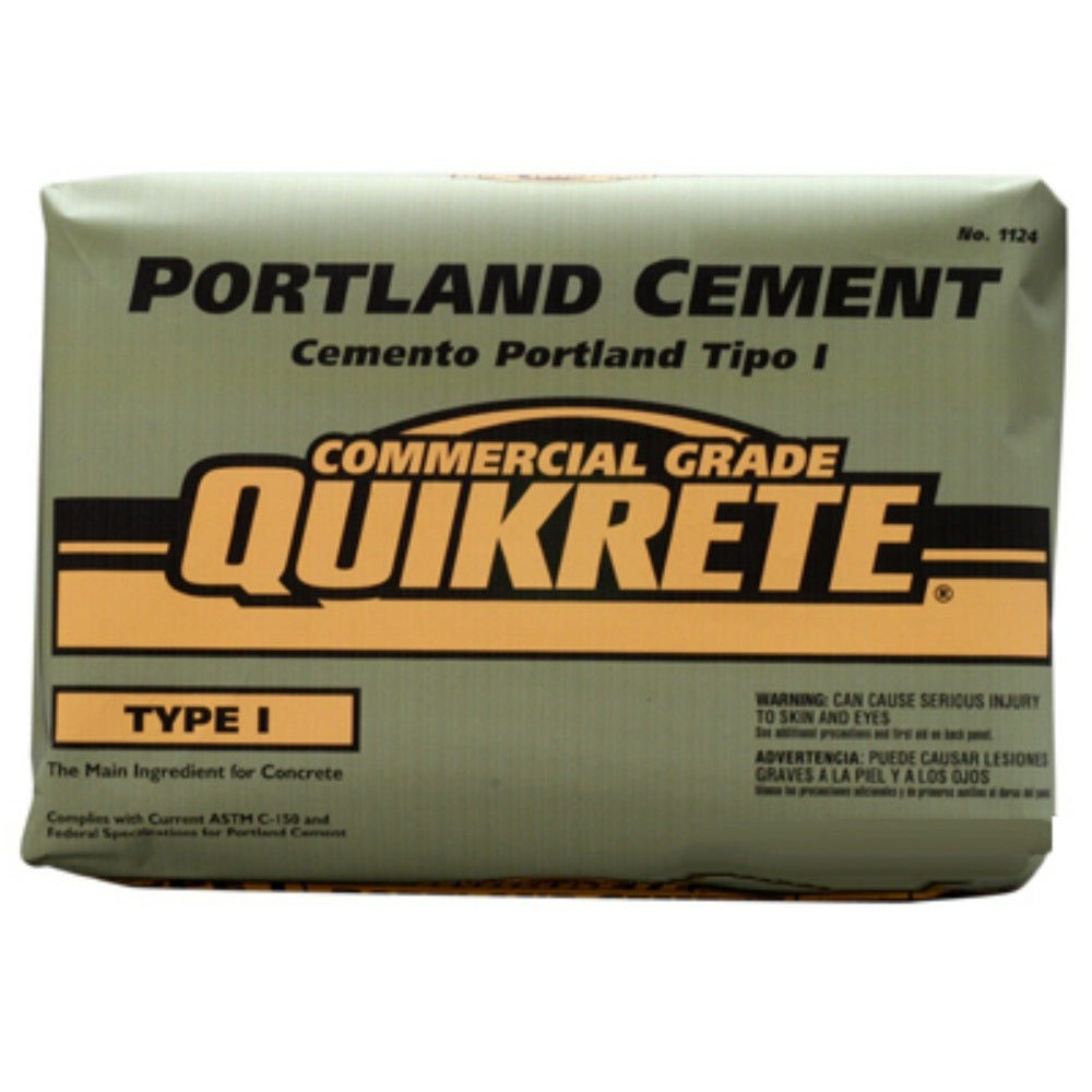 Quikrete 112494 Commercial Grade Portland Type-1 Cement, 94 Lbs