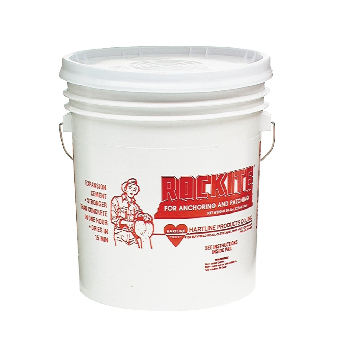 Rockite 10051 Expansion Cement, Powder, White