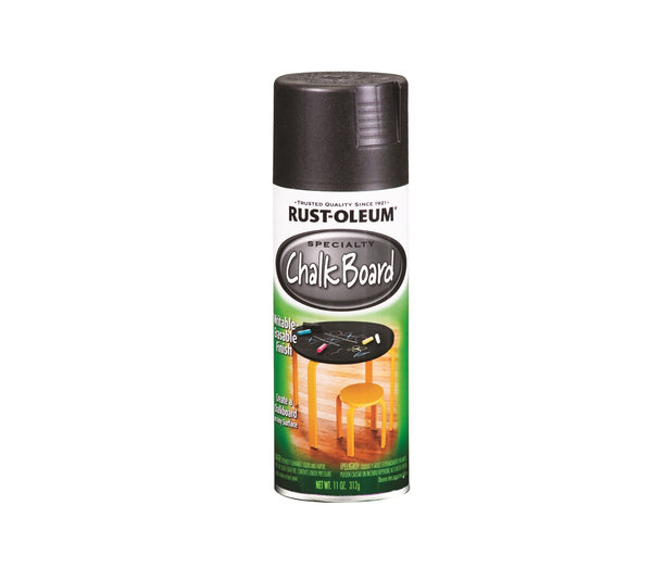 Rust-oleum 1913830 Chalkboard Spray, Black, 11 Oz