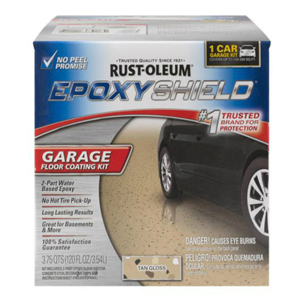 Rust-Oleum 251966 Epoxy Shield Garage Floor Coating Kit, 1 Gallon