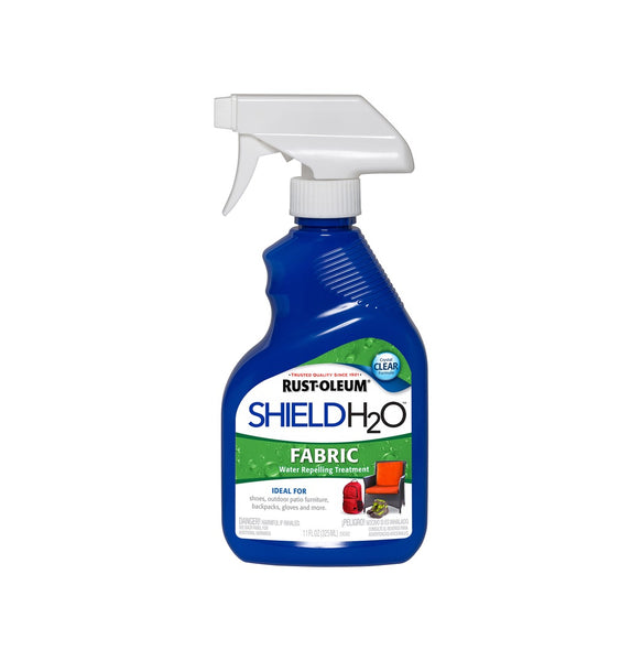 Rust-Oleum 278146 Shield H2O Fabric Water Repelling Treatment, 11 Oz
